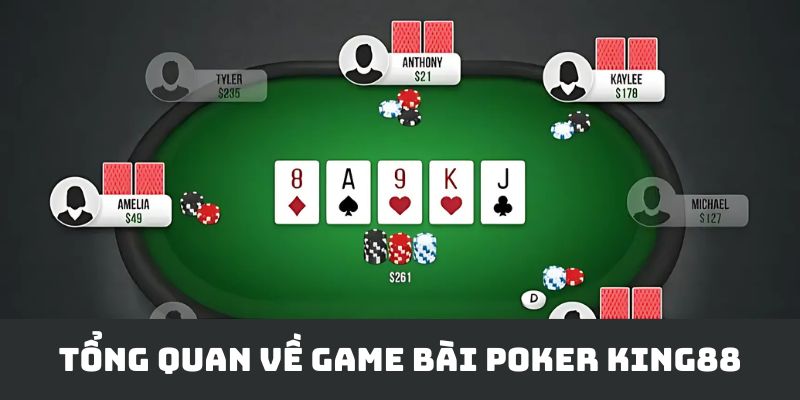 Tổng quan về game bài Poker King88 